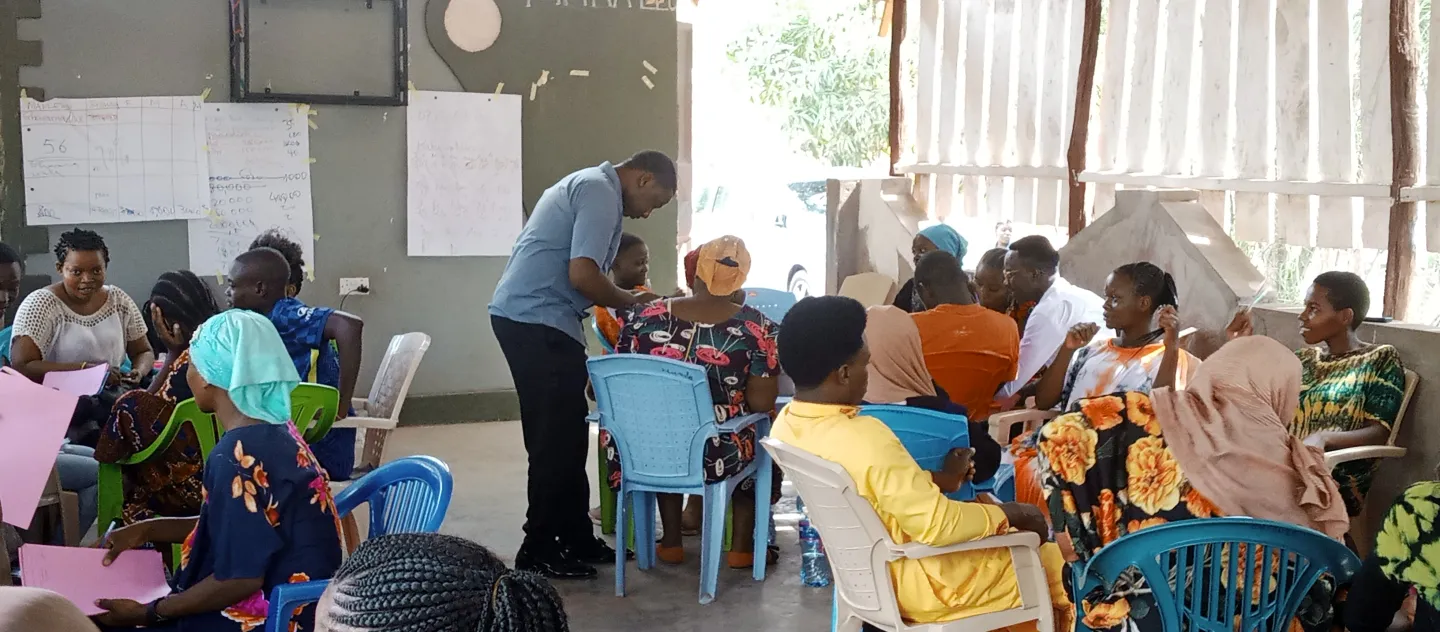 OYE Project Business Development Service Training At Mandela Village Kilosa District Morogoro